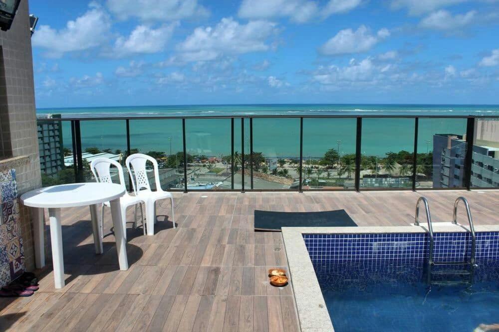Grande Apartamento Beira-Mar 2/4 Pajucara